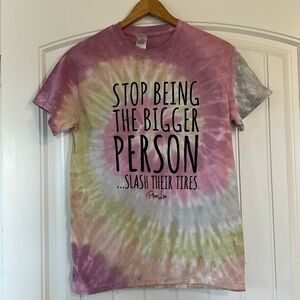 Piper Lou Tie Dye T Shirt Size Small